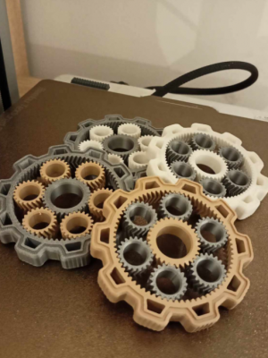 Kinetic Planetary Gear Spinner
