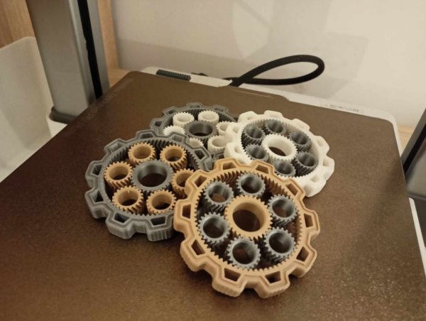 Kinetic Planetary Gear Spinner