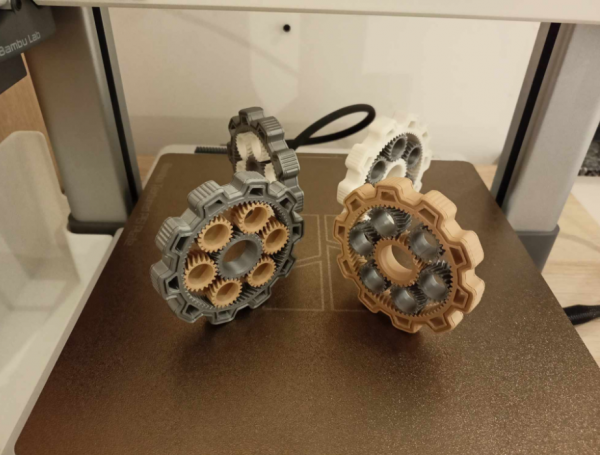 Kinetic Planetary Gear Spinner